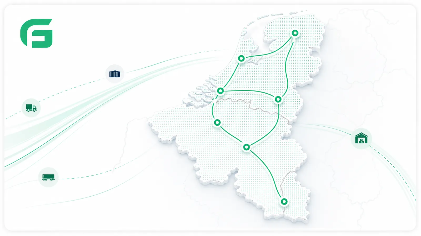 Snelwegtransport in de Benelux
