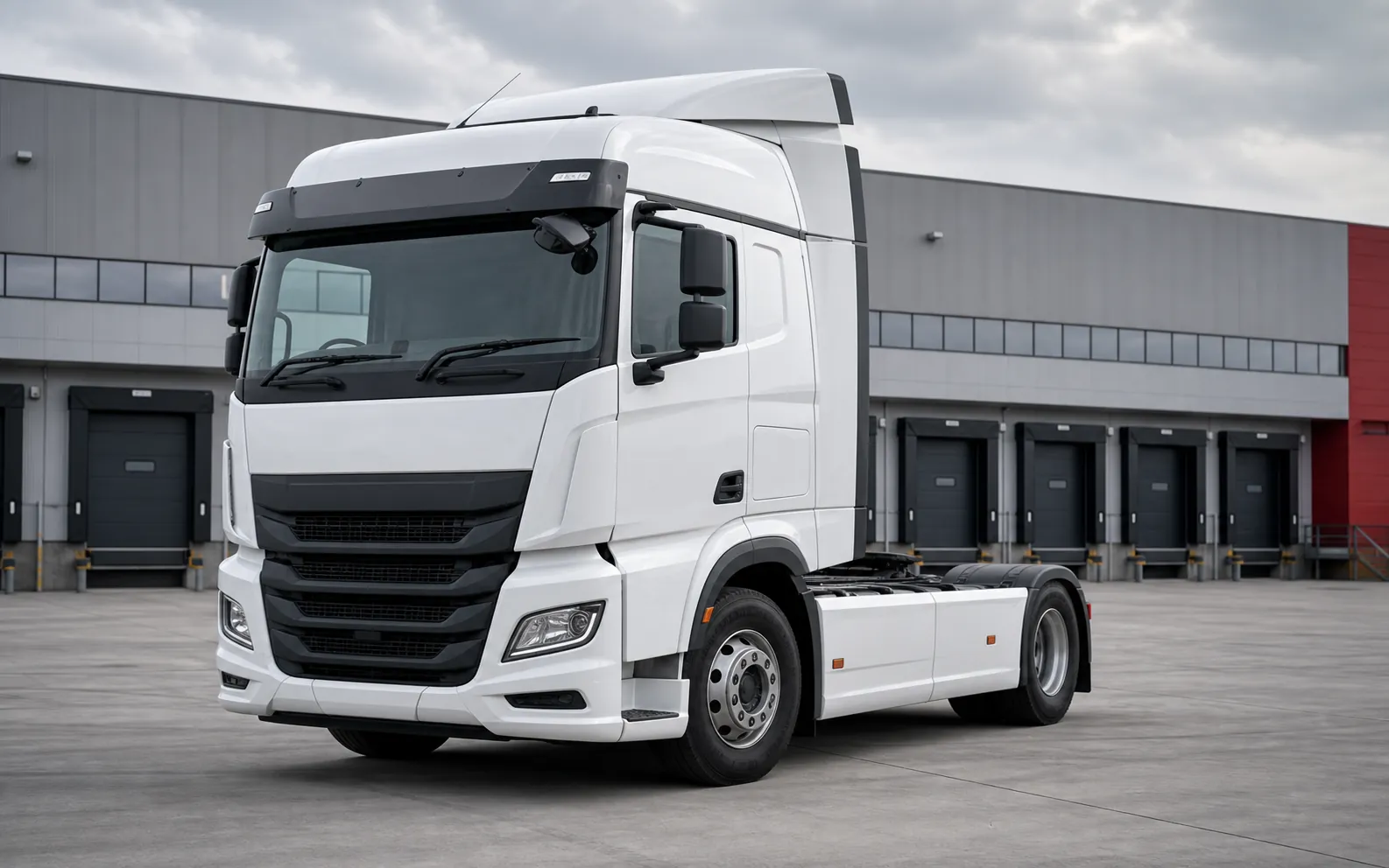 Trekker voor opleggertransport